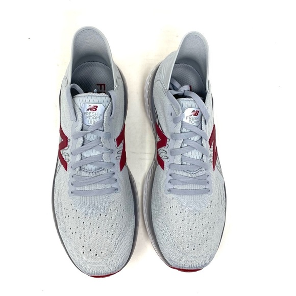 New Balance Fresh Foam 1080v10 Men Running Shoe Summer Fog, Neo Crimson M1080G10 - Picture 4 of 7